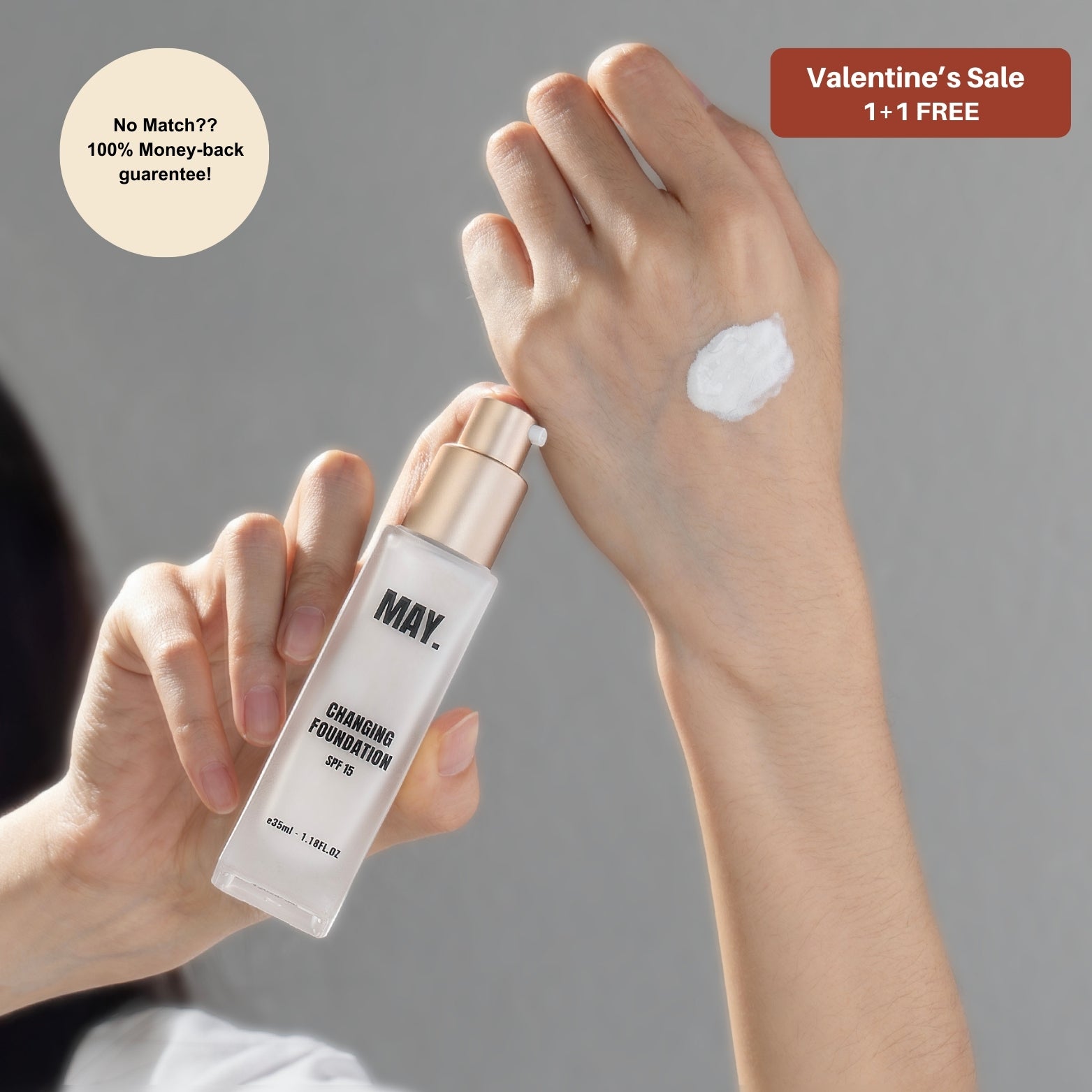 Changing Foundation – Temporär 1 + 1 GRATIS