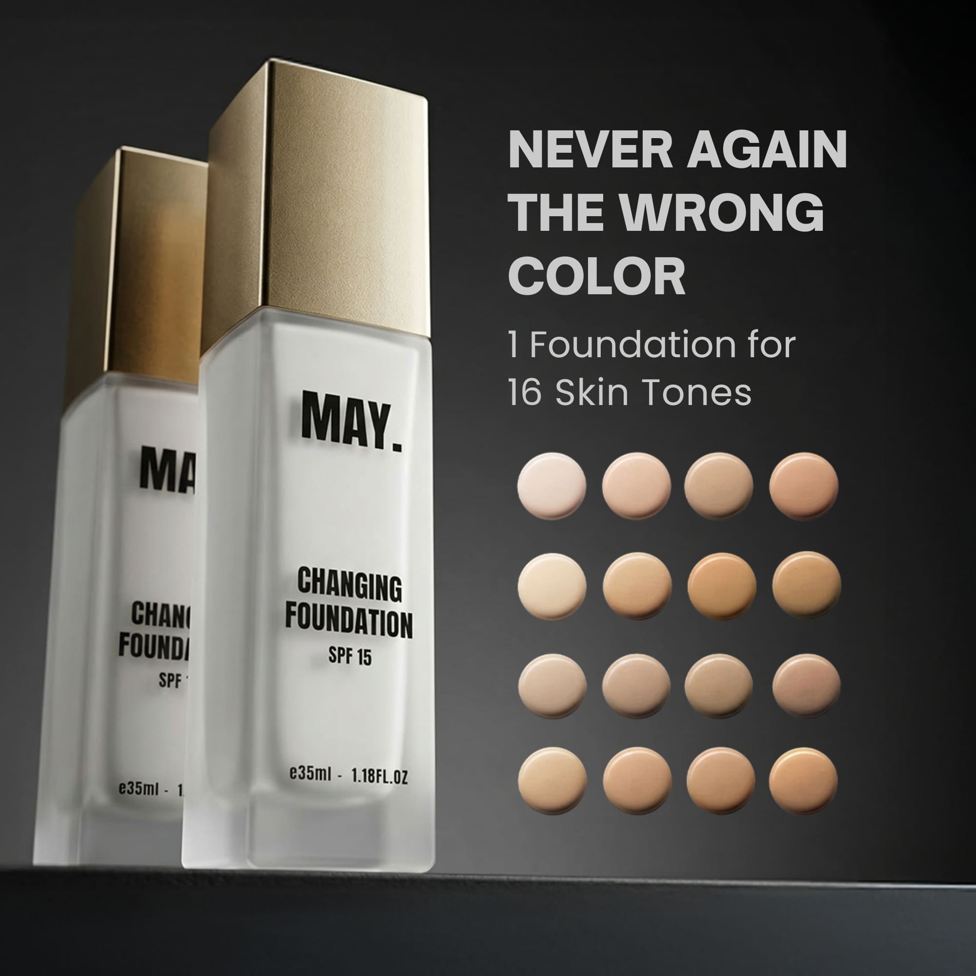 Color Changing Foundation