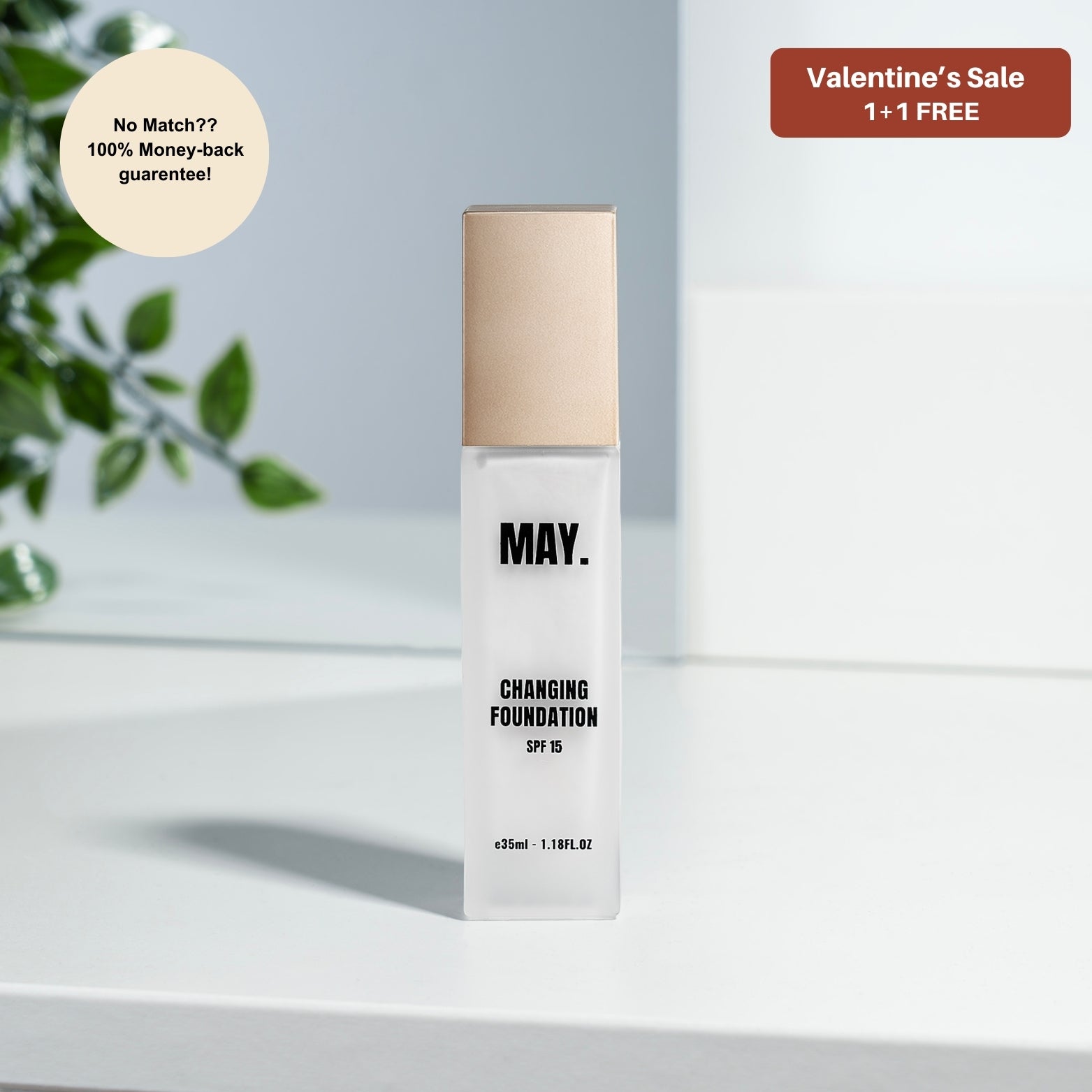 Changing Foundation – Temporär 1 + 1 GRATIS