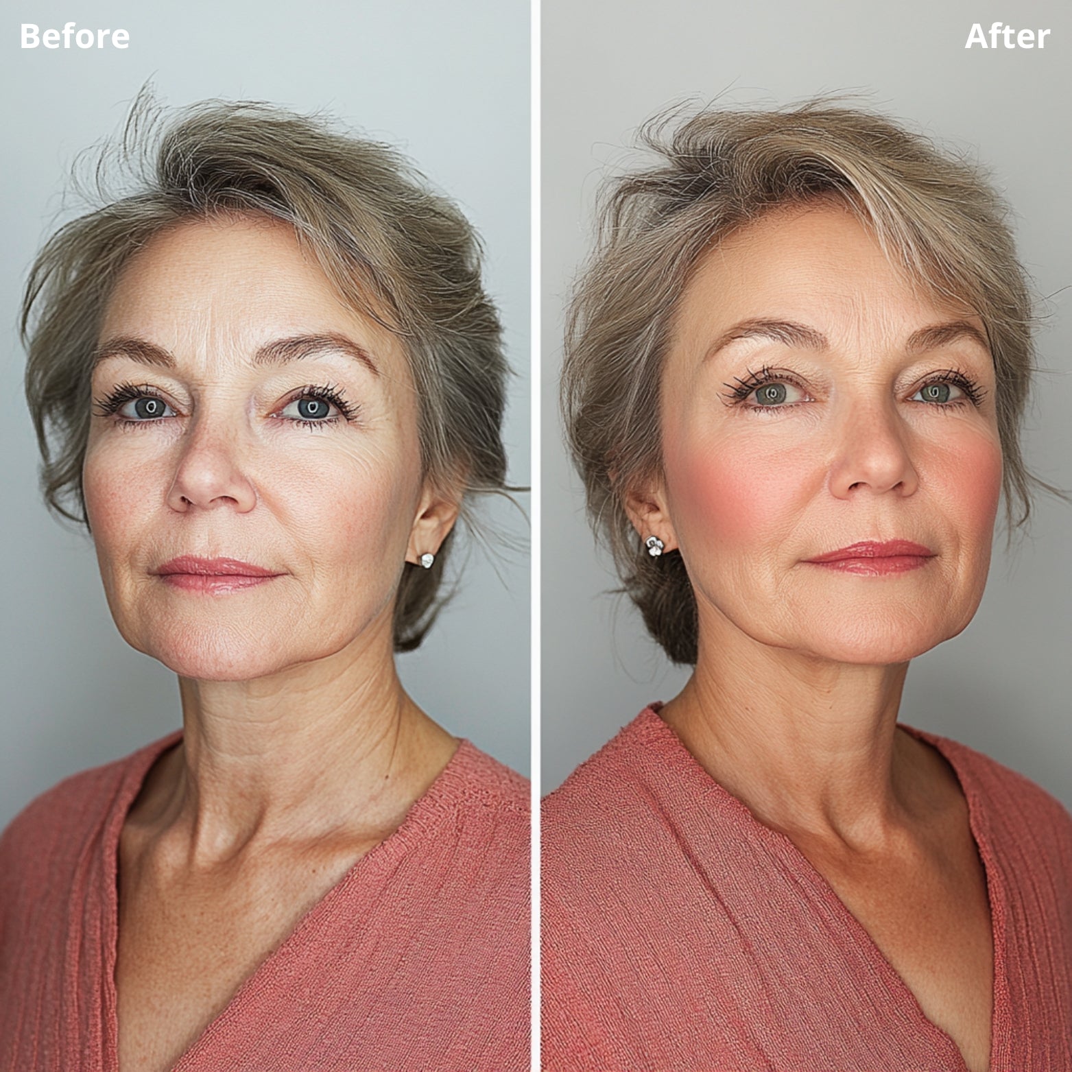 Liquid blush - peachy pink