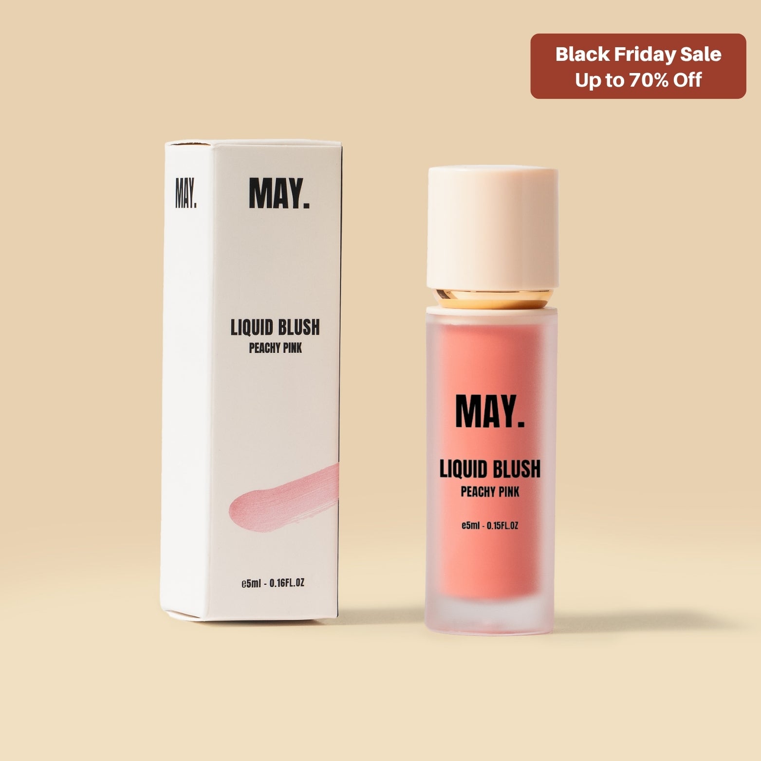 Liquid blush - peachy pink