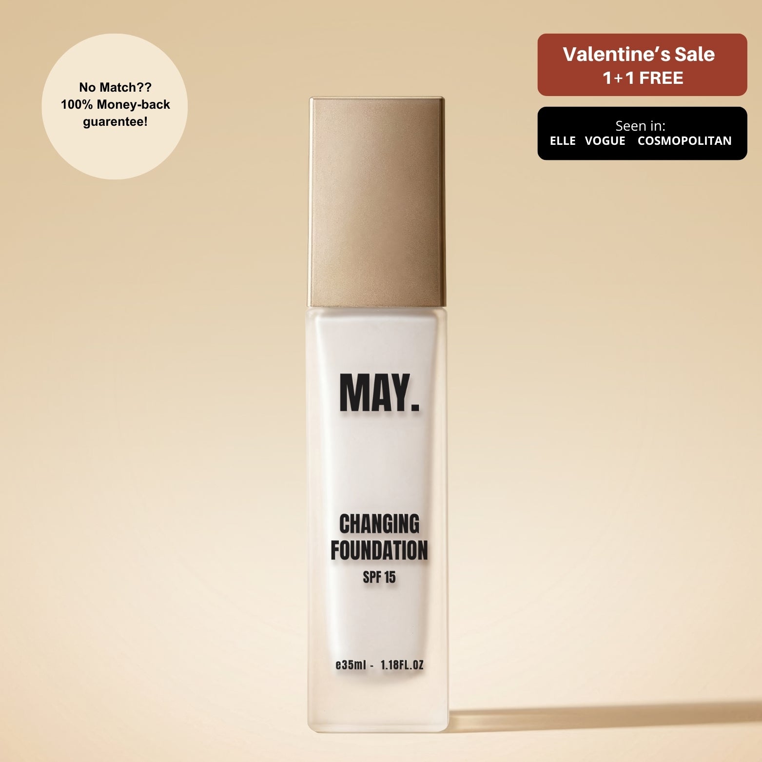 Changing Foundation – Temporär 1 + 1 GRATIS