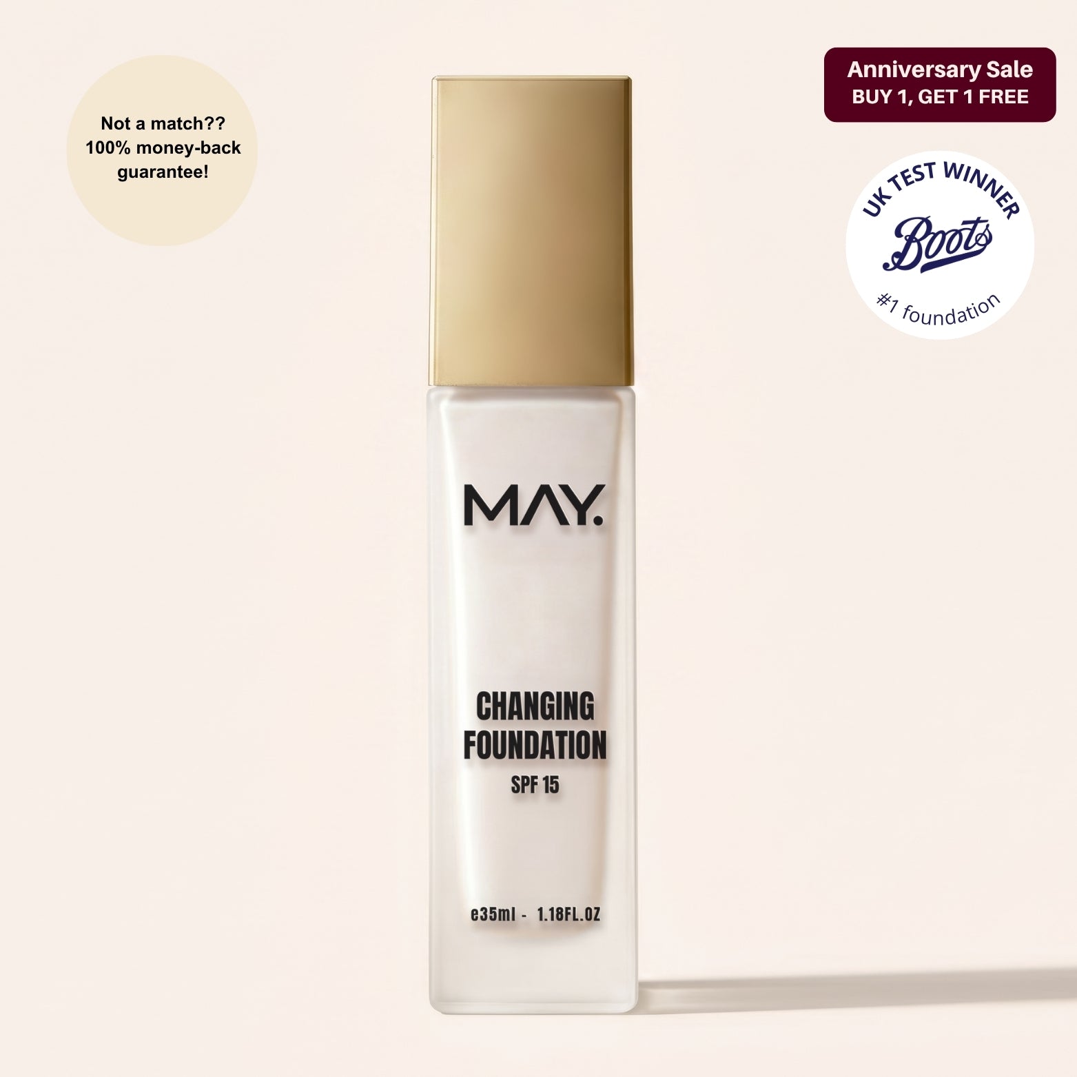 Color Changing Foundation
