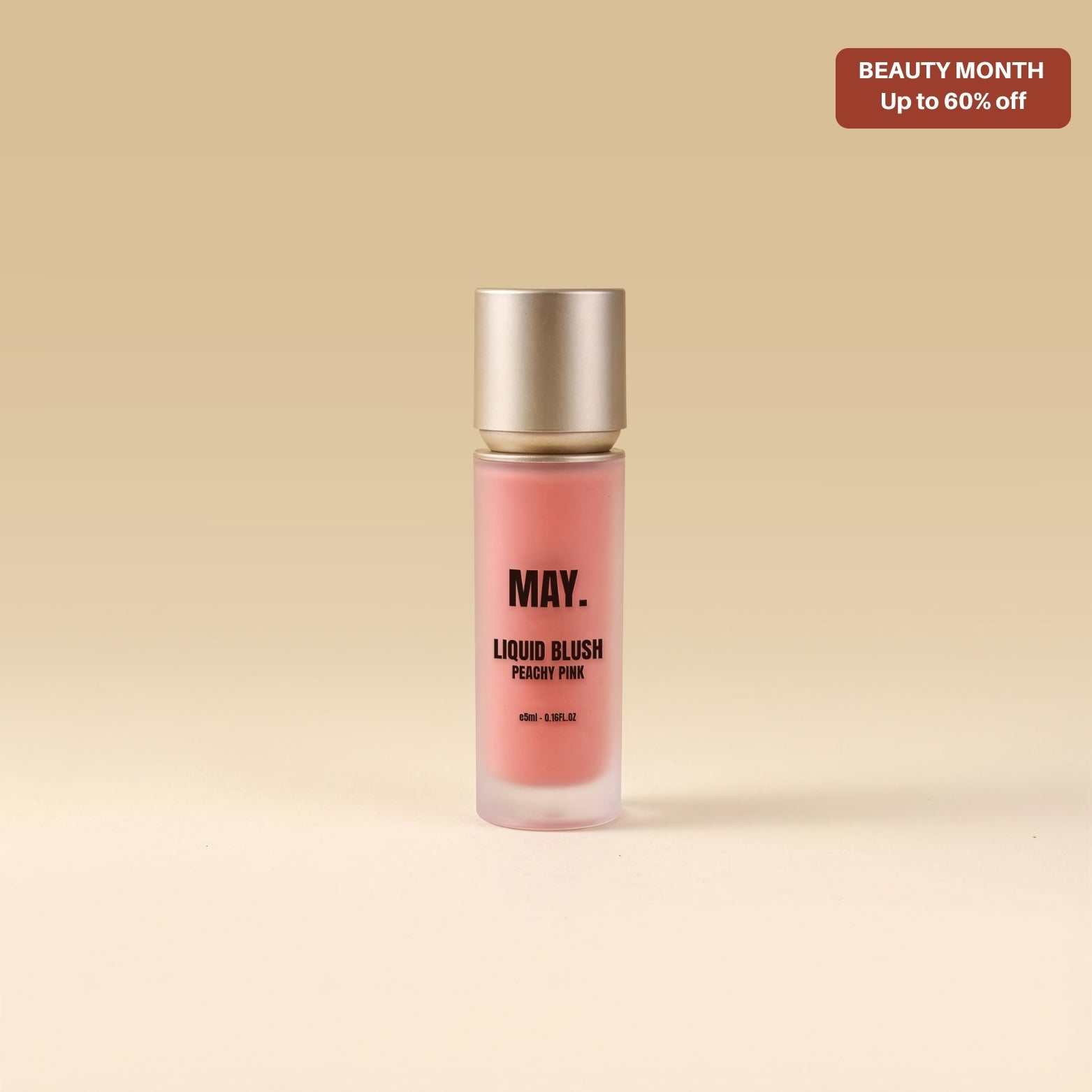 Liquid blush - peachy pink