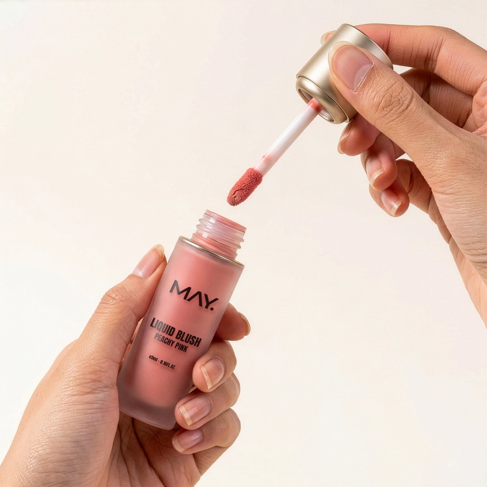Liquid blush - peachy pink