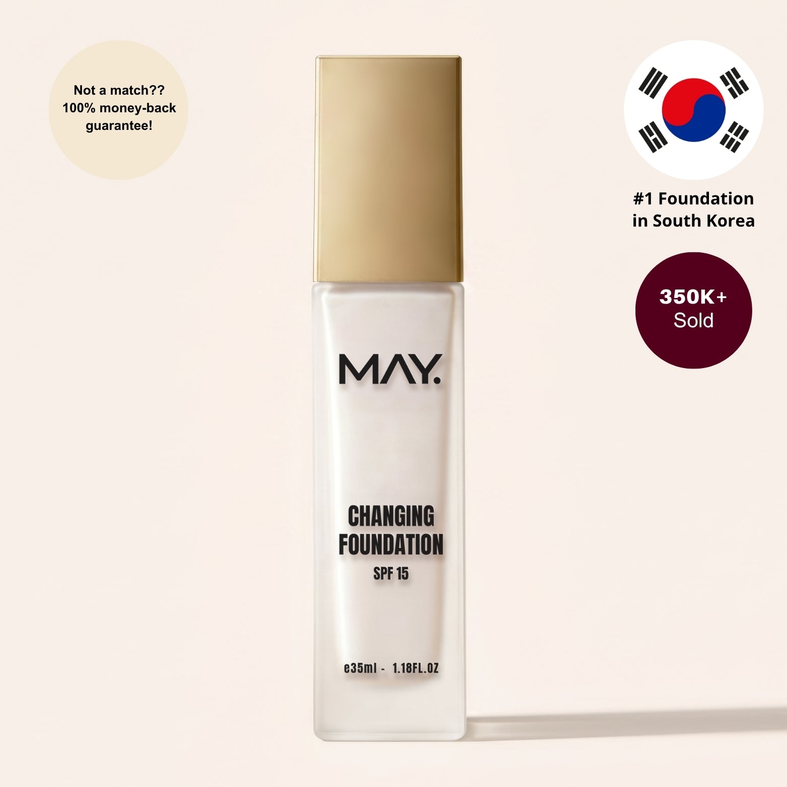 Color Changing Foundation