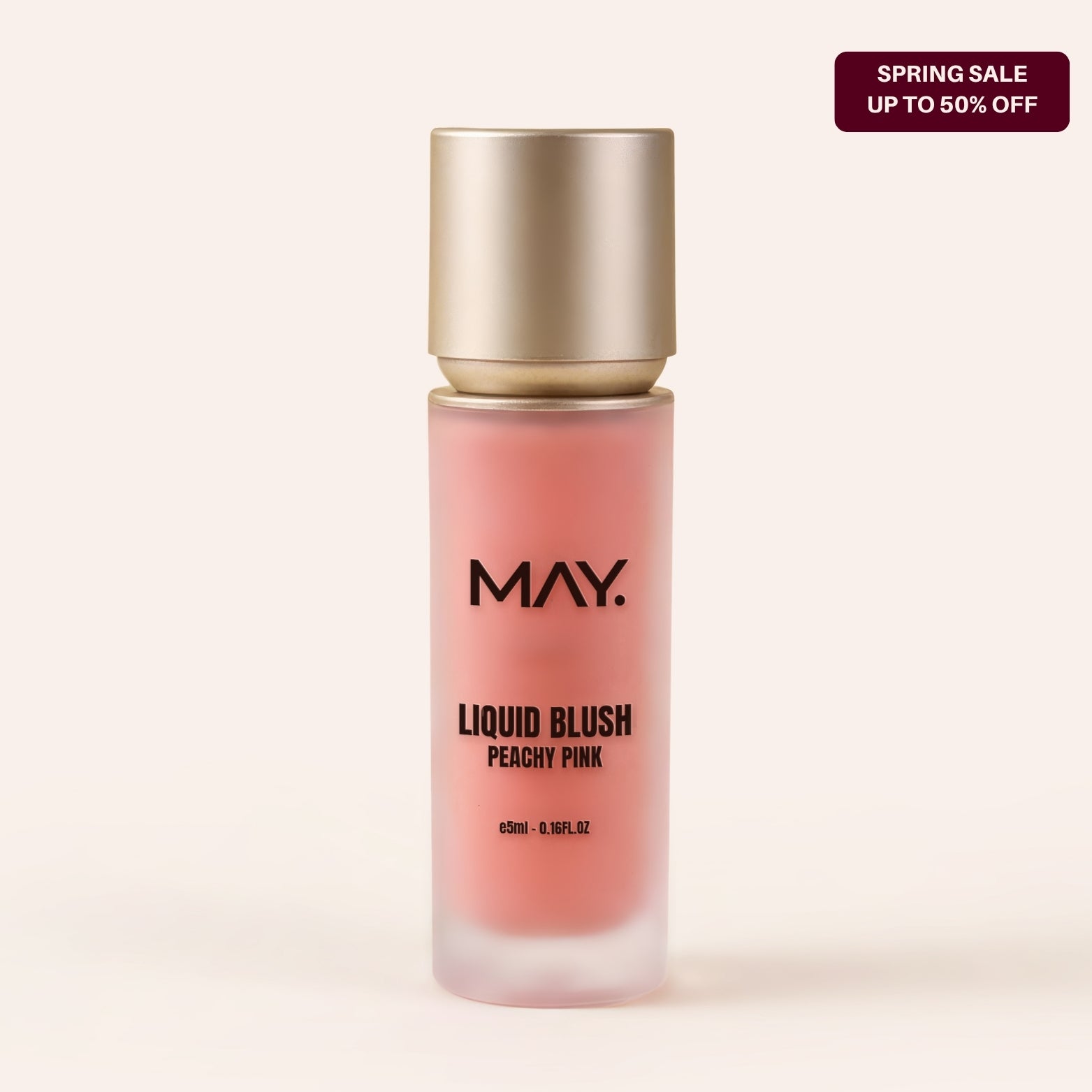 Liquid blush - peachy pink
